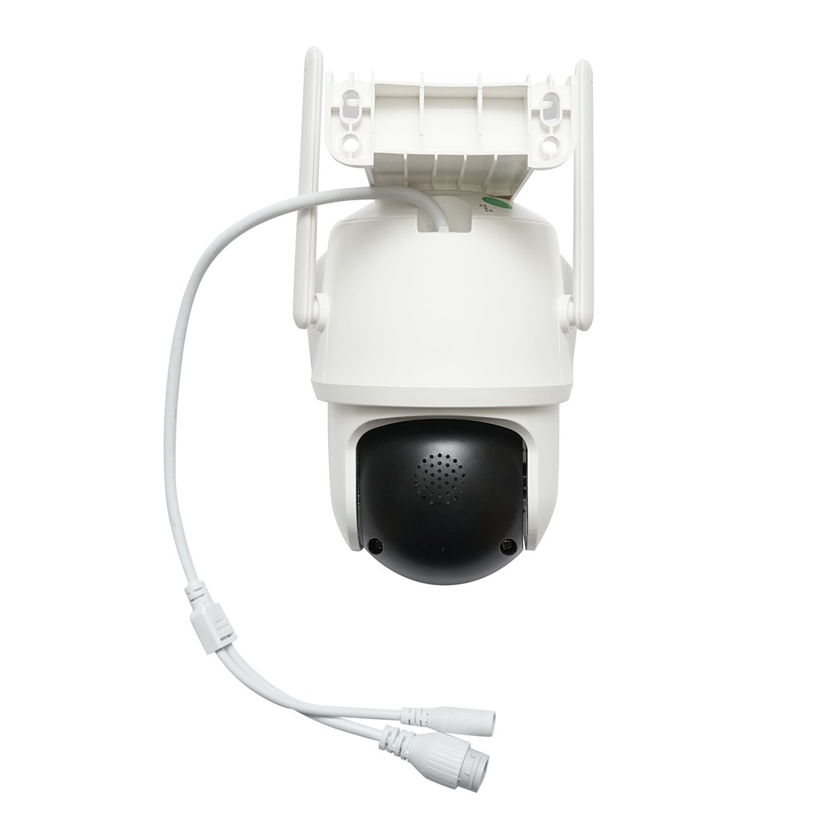 Camera de supraveghere 4 lentile, 3 obiective 12 MP, 2 CPU dual control, P2P WIFI 2.4GHz, PTZ cu senzor de miscare, night vision color, AI detectie umana si aplicatie iCSee